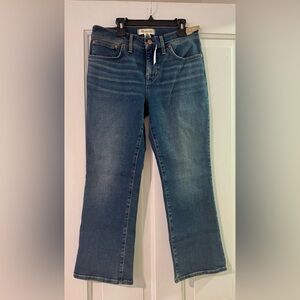 Madewell Blue Flare Jeans